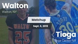 Matchup: Walton  vs. Tioga  2019
