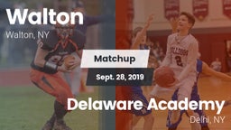 Matchup: Walton  vs. Delaware Academy  2019