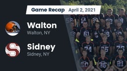 Recap: Walton  vs. Sidney  2021