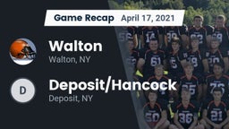 Recap: Walton  vs. Deposit/Hancock  2021