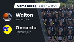 Recap: Walton  vs. Oneonta  2021