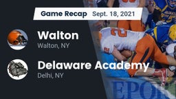 Recap: Walton  vs. Delaware Academy  2021