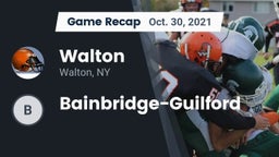Recap: Walton  vs. Bainbridge-Guilford 2021