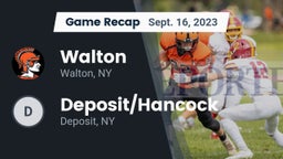 Recap: Walton  vs. Deposit/Hancock  2023