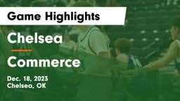 Chelsea  vs Commerce  Game Highlights - Dec. 18, 2023