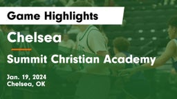 Chelsea  vs Summit Christian Academy  Game Highlights - Jan. 19, 2024