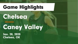 Chelsea  vs Caney Valley  Game Highlights - Jan. 28, 2020