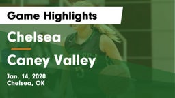 Chelsea  vs Caney Valley  Game Highlights - Jan. 14, 2020