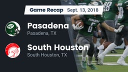 Recap: Pasadena  vs. South Houston  2018