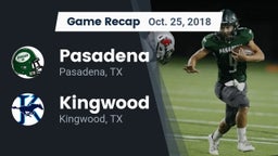 Recap: Pasadena  vs. Kingwood  2018