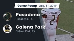 Recap: Pasadena  vs. Galena Park  2019