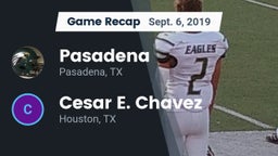 Recap: Pasadena  vs. Cesar E. Chavez  2019