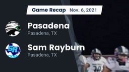 Recap: Pasadena  vs. Sam Rayburn  2021