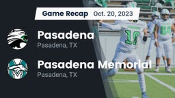 Recap: Pasadena  vs. Pasadena Memorial  2023