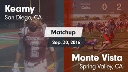 Matchup: Kearny  vs. Monte Vista  2016