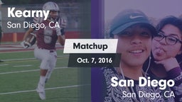 Matchup: Kearny  vs. San Diego  2016