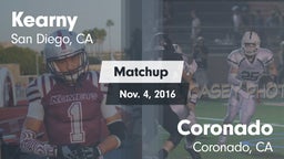 Matchup: Kearny  vs. Coronado  2016