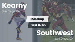 Matchup: Kearny  vs. Southwest  2017