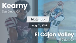 Matchup: Kearny  vs. El Cajon Valley  2018