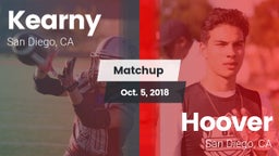 Matchup: Kearny  vs. Hoover  2018