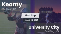 Matchup: Kearny  vs. University City  2019