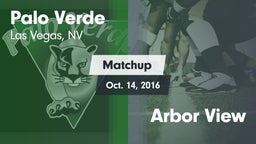 Matchup: Palo Verde High vs. Arbor View 2016