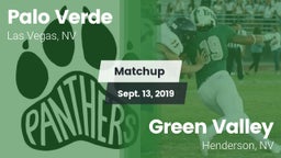 Matchup: Palo Verde High vs. Green Valley  2019