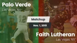 Matchup: Palo Verde High vs. Faith Lutheran  2019