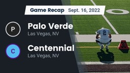 Recap: Palo Verde  vs. Centennial  2022
