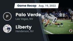 Recap: Palo Verde  vs. Liberty  2022