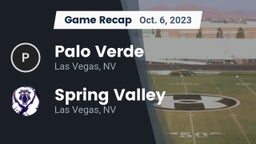 Recap: Palo Verde  vs. Spring Valley  2023