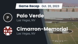 Recap: Palo Verde  vs. Cimarron-Memorial  2023