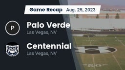 Recap: Palo Verde  vs. Centennial  2023