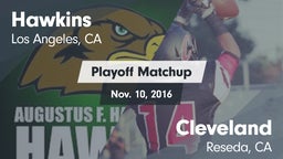 Matchup: Hawkins  vs. Cleveland  2016