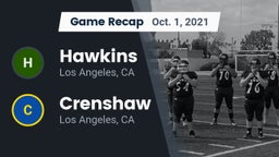 Recap: Hawkins  vs. Crenshaw  2021