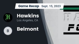 Recap: Hawkins  vs. Belmont 2023