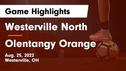 Westerville North  vs Olentangy Orange  Game Highlights - Aug. 25, 2022