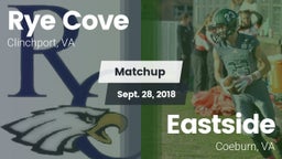 Matchup: Rye Cove  vs. Eastside  2018