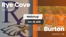 Matchup: Rye Cove  vs. Burton  2018