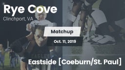 Matchup: Rye Cove  vs. Eastside [Coeburn/St. Paul] 2019