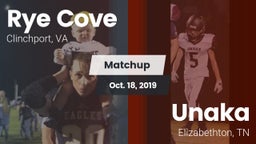 Matchup: Rye Cove  vs. Unaka  2019