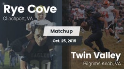 Matchup: Rye Cove  vs. Twin Valley  2019
