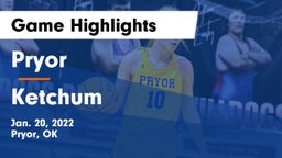 Pryor  vs Ketchum  Game Highlights - Jan. 20, 2022