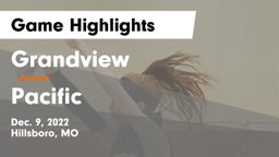 Grandview  vs Pacific  Game Highlights - Dec. 9, 2022
