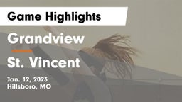Grandview  vs St. Vincent  Game Highlights - Jan. 12, 2023