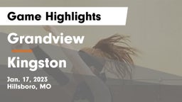 Grandview  vs Kingston   Game Highlights - Jan. 17, 2023