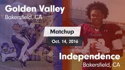 Matchup: Golden Valley High vs. Independence  2016