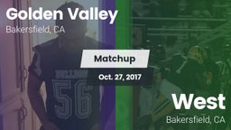 Matchup: Golden Valley High vs. West  2017