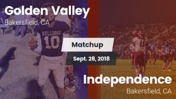 Matchup: Golden Valley High vs. Independence  2018