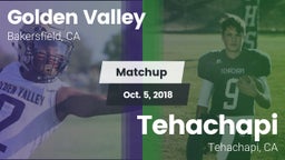 Matchup: Golden Valley High vs. Tehachapi  2018